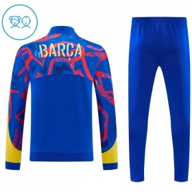 Barcelona Niño Chaqueta De Entrenamiento Trajes 2026-27 Azul