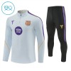 Barcelona Niño Sudadera De Entrenamiento 2026-27 Cuarto-Cremallera Blanca Barcelona Niño Sudadera De Entrenamiento 2026-27 Cuarto-Cremallera Blanca