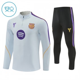 Barcelona Niño Sudadera De Entrenamiento 2026-27 Cuarto-Cremallera Blanca
