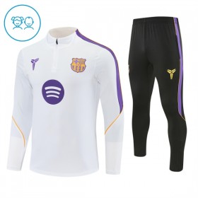 Barcelona Niño Sudadera De Entrenamiento 2026-27 Cuarto-Cremallera Blanca