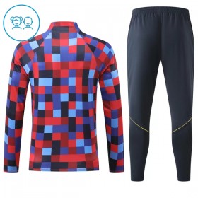 Barcelona Niño Sudadera De Entrenamiento 2026-27 Cuarto-Cremallera Roja