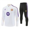 Barcelona Sudadera De Entrenamiento 2026-27 Cuarto-Cremallera Blanca Barcelona Sudadera De Entrenamiento 2026-27 Cuarto-Cremallera Blanca