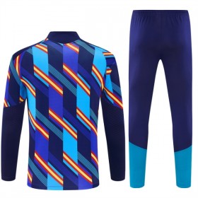 España Sudadera De Entrenamiento 2026-27 Cuarto-Cremallera Azul