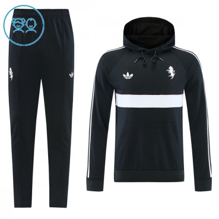 Juventus Hoodie Niño Sudadera De Entrenamiento 2026-27 Negra