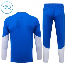 Juventus Niño Sudadera De Entrenamiento 2026-27 Cuarto-Cremallera Azul