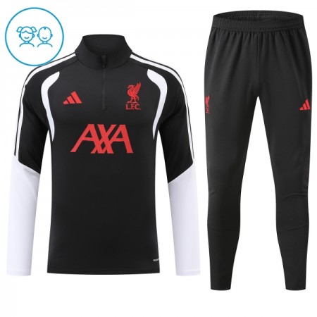 Liverpool Niño Sudadera De Entrenamiento 2026-27 Cuarto-Cremallera Negra Liverpool Niño Sudadera De Entrenamiento 2026-27 Cuarto-Cremallera Negra