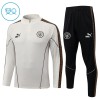 Manchester City Niño Sudadera De Entrenamiento 2026-27 Cuarto-Cremallera Gris Manchester City Niño Sudadera De Entrenamiento 2026-27 Cuarto-Cremallera Gris