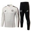 Manchester City Sudadera De Entrenamiento 2026-27 Cuarto-Cremallera Gris Manchester City Sudadera De Entrenamiento 2026-27 Cuarto-Cremallera Gris