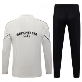 Manchester City Sudadera De Entrenamiento 2026-27 Cuarto-Cremallera Gris
