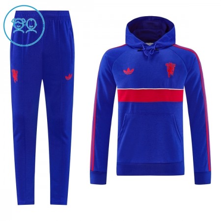 Manchester United Hoodie Niño Sudadera De Entrenamiento 2026-27 Azul Manchester United Hoodie Niño Sudadera De Entrenamiento 2026-27 Azul