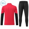 Manchester United Niño Sudadera De Entrenamiento 2026-27 Cuarto-Cremallera Roja