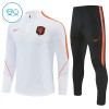 Países Bajos Niño Sudadera De Entrenamiento 2026-27 Cuarto-Cremallera Blanca Países Bajos Niño Sudadera De Entrenamiento 2026-27 Cuarto-Cremallera Blanca