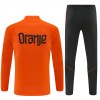 Países Bajos Sudadera De Entrenamiento 2026-27 Cuarto-Cremallera Naranja