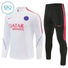 Paris Saint Germain Niño Sudadera De Entrenamiento 2026-27 Cuarto-Cremallera Blanca Paris Saint Germain Niño Sudadera De Entrenamiento 2026-27 Cuarto-Cremallera Blanca
