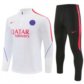 Paris Saint Germain Sudadera De Entrenamiento 2026-27 Cuarto-Cremallera Blanca