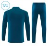 Portugal Niño Sudadera De Entrenamiento 2026-27 Cuarto-Cremallera Azul