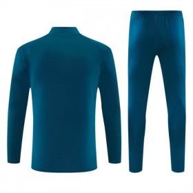 Portugal Sudadera De Entrenamiento 2026-27 Cuarto-Cremallera Azul