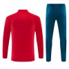 Portugal Sudadera De Entrenamiento 2026-27 Cuarto-Cremallera Roja