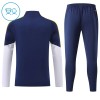 Real Madrid Niño Sudadera De Entrenamiento 2026-27 Cuarto-Cremallera Azul