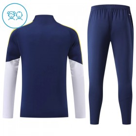 Real Madrid Niño Sudadera De Entrenamiento 2026-27 Cuarto-Cremallera Azul