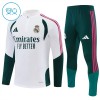 Real Madrid Niño Sudadera De Entrenamiento 2026-27 Cuarto-Cremallera Blanca Real Madrid Niño Sudadera De Entrenamiento 2026-27 Cuarto-Cremallera Blanca