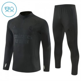 Real Madrid Niño Sudadera De Entrenamiento 2026-27 Cuarto-Cremallera Negra
