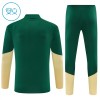 Real Madrid Niño Sudadera De Entrenamiento 2026-27 Cuarto-Cremallera Verde
