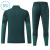Real Madrid Niño Sudadera De Entrenamiento 2026-27 Cuarto-Cremallera Verde