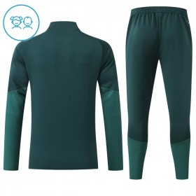 Real Madrid Niño Sudadera De Entrenamiento 2026-27 Cuarto-Cremallera Verde