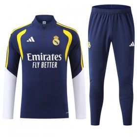 Real Madrid Sudadera De Entrenamiento 2026-27 Cuarto-Cremallera Azul