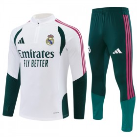 Real Madrid Sudadera De Entrenamiento 2026-27 Cuarto-Cremallera Blanca