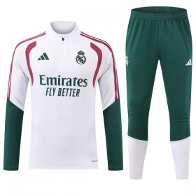 Real Madrid Sudadera De Entrenamiento 2026-27 Cuarto-Cremallera Blanca