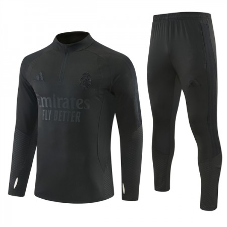 Real Madrid Sudadera De Entrenamiento 2026-27 Cuarto-Cremallera Negra Real Madrid Sudadera De Entrenamiento 2026-27 Cuarto-Cremallera Negra