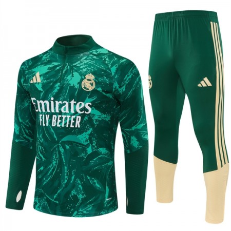Real Madrid Sudadera De Entrenamiento 2026-27 Cuarto-Cremallera Verde Real Madrid Sudadera De Entrenamiento 2026-27 Cuarto-Cremallera Verde