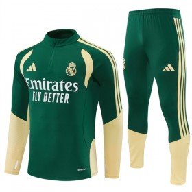 Real Madrid Sudadera De Entrenamiento 2026-27 Cuarto-Cremallera Verde