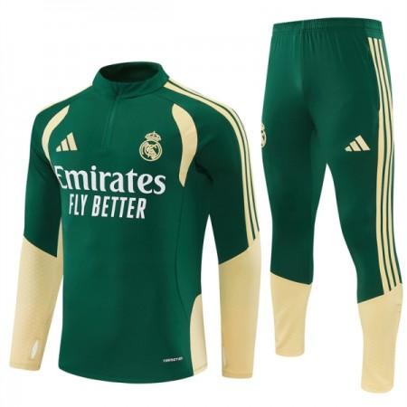 Real Madrid Sudadera De Entrenamiento 2026-27 Cuarto-Cremallera Verde Real Madrid Sudadera De Entrenamiento 2026-27 Cuarto-Cremallera Verde