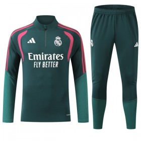 Real Madrid Sudadera De Entrenamiento 2026-27 Cuarto-Cremallera Verde