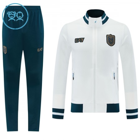 SSC Napoli Niño Chaqueta De Entrenamiento Trajes 2026-27 Blanca SSC Napoli Niño Chaqueta De Entrenamiento Trajes 2026-27 Blanca