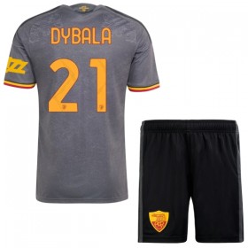 Camiseta de fútbol AS Roma Dybala 21 Niño 3ª equipación 2026-27