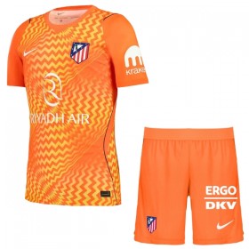 Camiseta de fútbol Atlético Madrid Oblak 13 Portero Niño 2026-27 Naranja