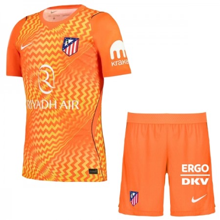 Camiseta de fútbol Atlético Madrid Portero Niño 2026-27 Naranja Camiseta de fútbol Atlético Madrid Portero Niño 2026-27 Naranja