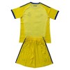 Camiseta de fútbol Real Madrid Portero Niño 2026-27 Amarilla