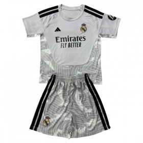 Camiseta de fútbol Real Madrid Portero Niño 2026-27 Gris