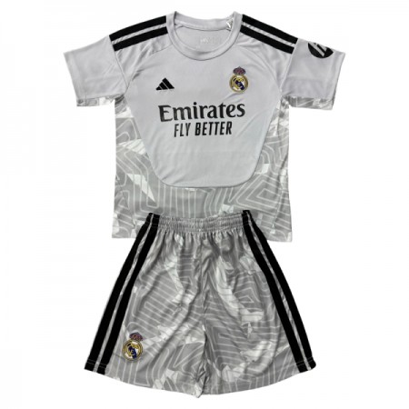 Camiseta de fútbol Real Madrid Portero Niño 2026-27 Gris Camiseta de fútbol Real Madrid Portero Niño 2026-27 Gris