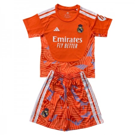 Camiseta de fútbol Real Madrid Portero Niño 2026-27 Naranja Camiseta de fútbol Real Madrid Portero Niño 2026-27 Naranja