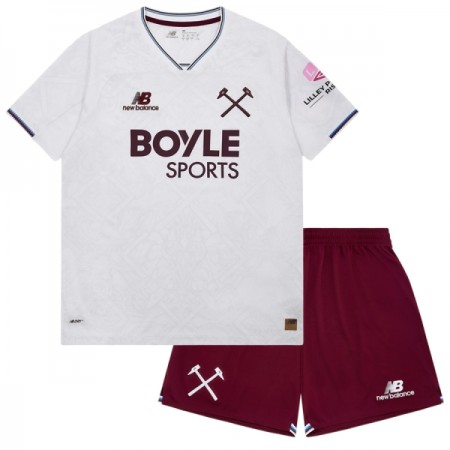 Camiseta de fútbol West Ham United Niño 2ª equipación 2026-27 Camiseta de fútbol West Ham United Niño 2ª equipación 2026-27