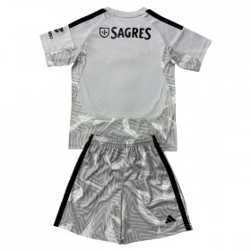 Camiseta de fútbol Benfica Portero Niño 2026-27 Gris