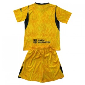 Camiseta de fútbol FC Barcelona Portero Niño 2ª equipación 2026-27 Amarilla