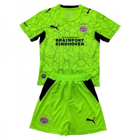 Camiseta de fútbol PSV Eindhoven Portero Niño 2026-27 Verde Camiseta de fútbol PSV Eindhoven Portero Niño 2026-27 Verde