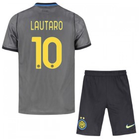 Camiseta de fútbol Inter Milan Lautaro 10 Niño 3ª equipación 2026-27